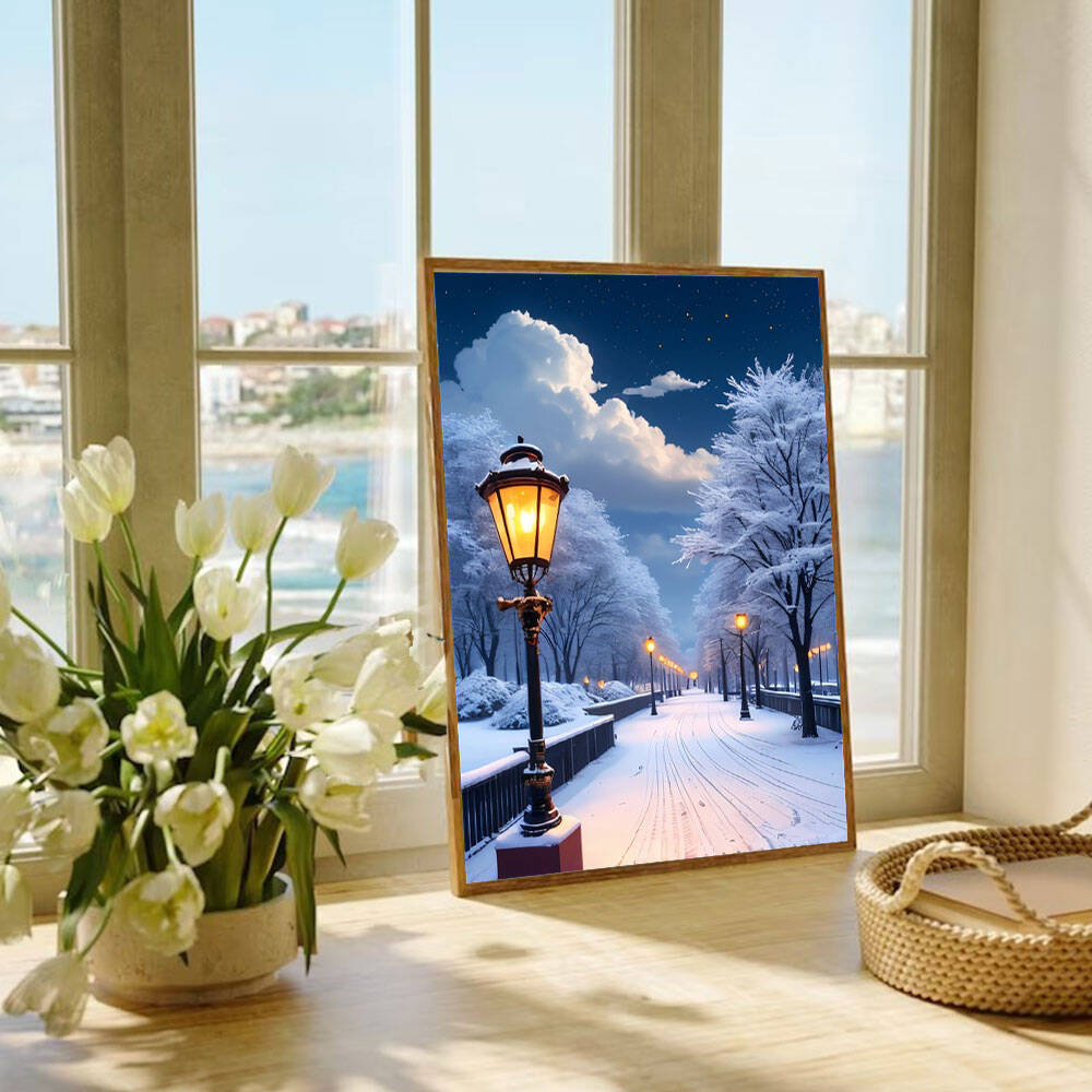 لوحة ماسية خماسية الأبعاد بتصم - مراجعة Photo Mosaic Print وسعره